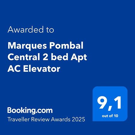 Marques Pombal Central 2 Bed Apt Ac Lisboa Εξωτερικό φωτογραφία